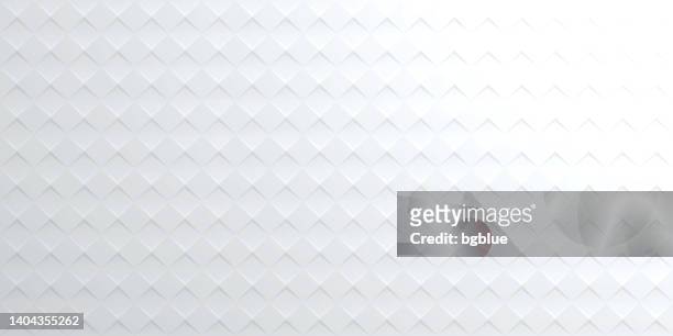 abstract bright white background - geometric texture - diamond shape stock illustrations