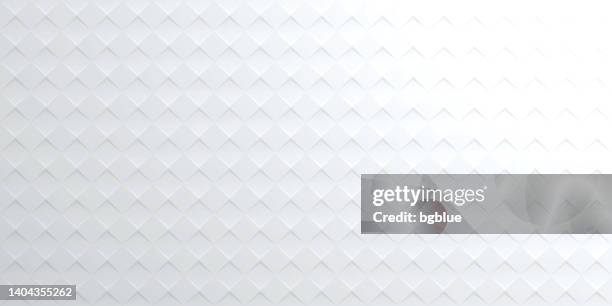 abstract bright white background - geometric texture - diamond geometric pattern stock illustrations