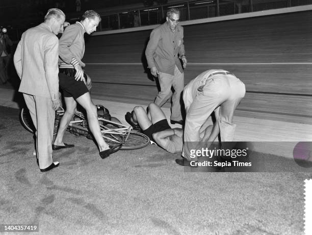 Olympic Games in Rome, fall of Gerritsen and Paul , August 28, 1960.
