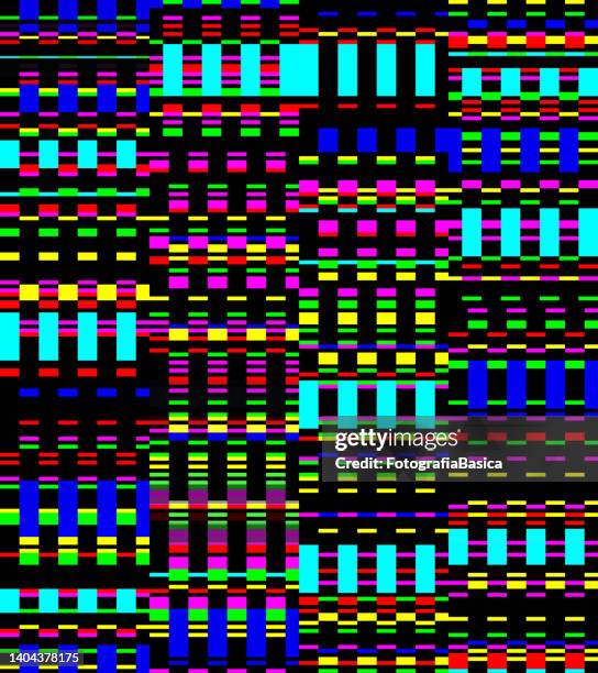 Static Bars Pattern Texture Black Static Texture Photos and Premium High Res Pictures - Getty Images