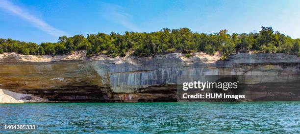 Pictured Rocks National Lakeshore in Michigan.