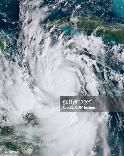 Hurricane Delta on October 6, 2020.