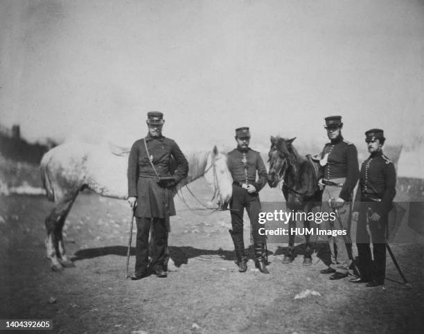 Mr. Gammel & friends, 39th Regiment ca. 1855'.