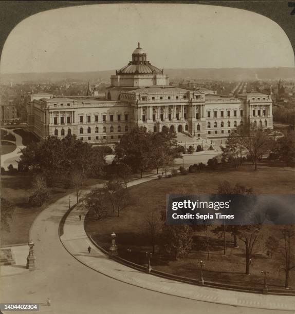 Magnificent Congressional Library, Washington, D.C. Underwood & Underwood, Library, Congress Washington, D.C.