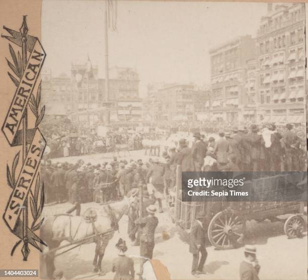 Labor Day Parade. Union Square, New York. 1887. 1859, New York, N.Y. Manhattan, Union Square, New York, N.Y.