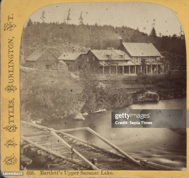 Bartlett's Upper Saranac Lake., Styles, A. F. (Adin French)..., Nieuwsfoto's