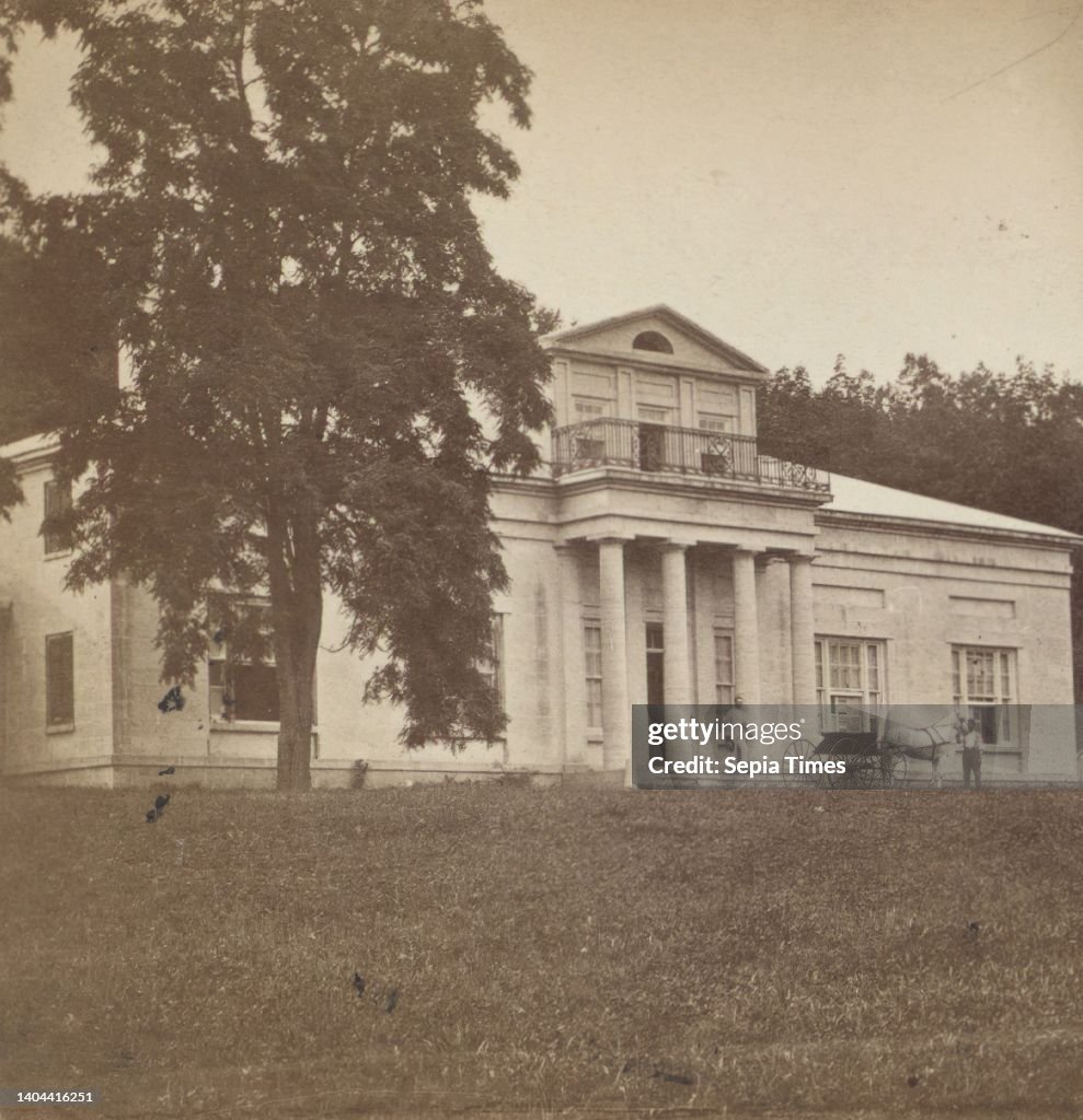 Hyde, residence of George Clarke., Smith & Sayles, New York (State), Cooperstown (N.Y.), Otsego Lake (N.Y.), New York