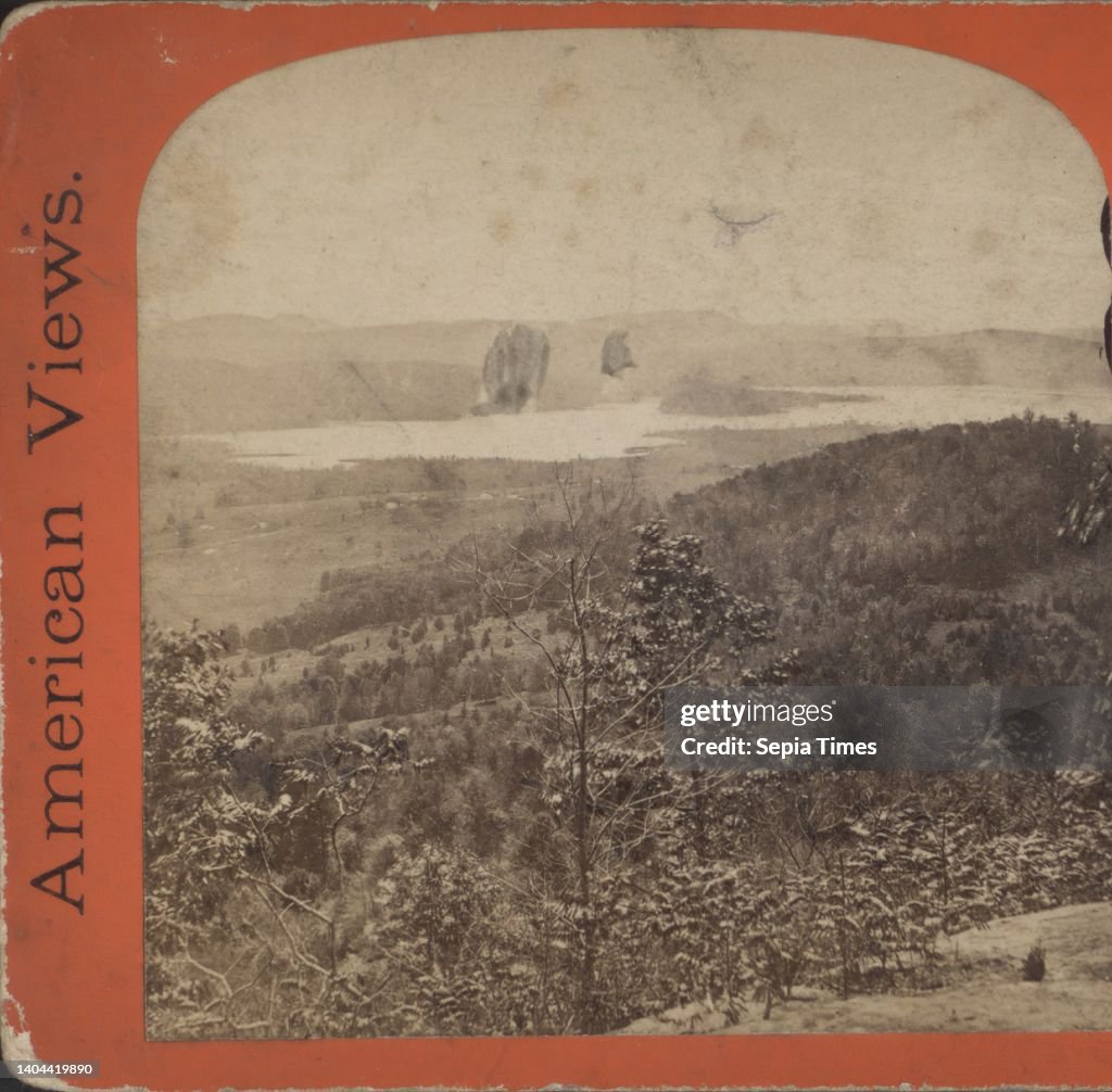 Schroon Lake from Mt. Severance., E. & H.T. Anthony (Firm), Lakes & ponds, Mountains, New York (State), Schroon Lake (N.Y.)