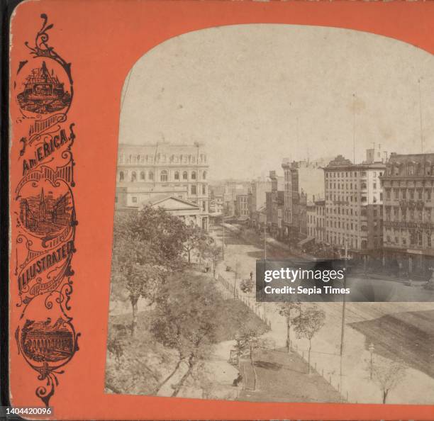 Chatham Street, N.Y. 1870, New York, N.Y. Manhattan, Park Row, Chambers Street, New York, N.Y.