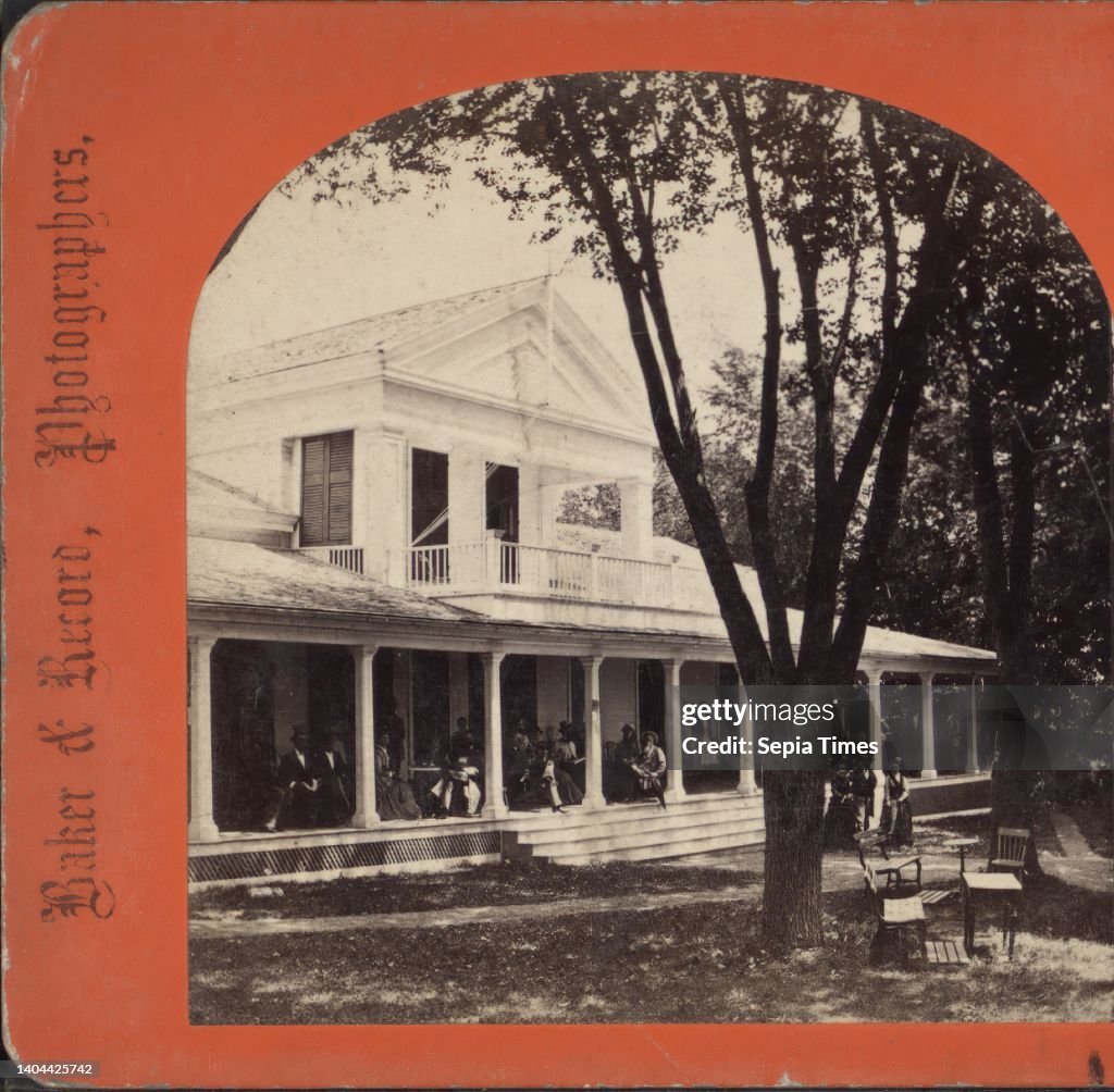 Moon's Lake House, Saratoga Lake., Baker & Record (Firm), New York (State), Saratoga Springs (N.Y.)