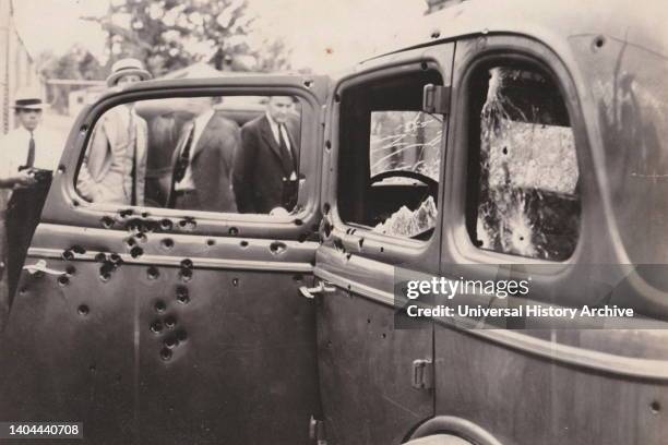 Bonnie and Clyde. Bonnie Elizabeth Parker and Clyde Chestnut Barrow were an American criminal couple who travelled the Central United States with...