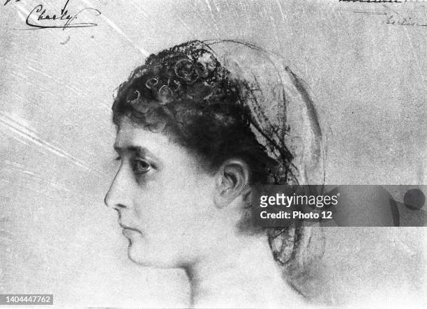 Princess Charlotte of Prussia and Saxe-Meiningen , daughter of Kaiser Frederick III.