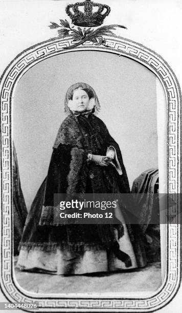 Princess Mathilde Bonaparte, Princess Demidof Daughter of Jerome Bonaparte and niece of Napoleon I. Married Anatole Demidow in Florence, November...