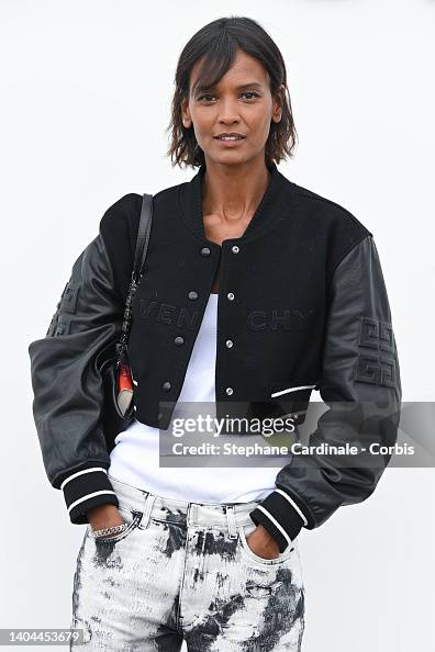 Liya Kebede attends the Givenchy Menswear Spring Summer 2023 show as