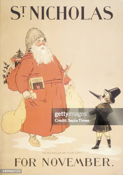 St. Nicholas Poster, Lithograph on paper, ca. 1895, Sheet: 20 15/16 x 14 9/16 in., 53.2 x 37 cm.