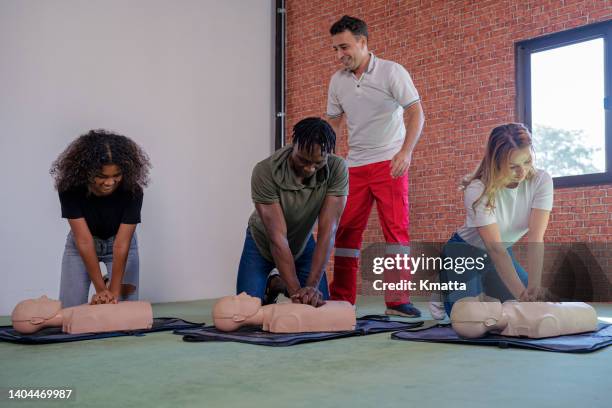 Cpr Practice 972 First Aid Cpr Practice Stock Photos, High-Res Pictures, and Images ...