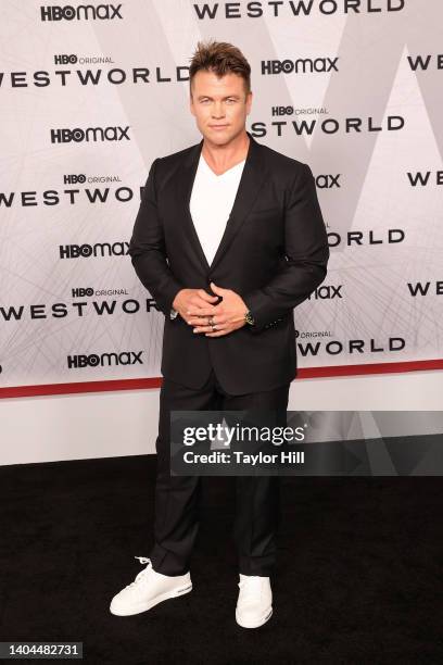 Luke Hemsworth attends the premiere of HBO's "Westworld" Season 4 at Alice Tully Hall, Lincoln Center on June 21, 2022 in New York City.