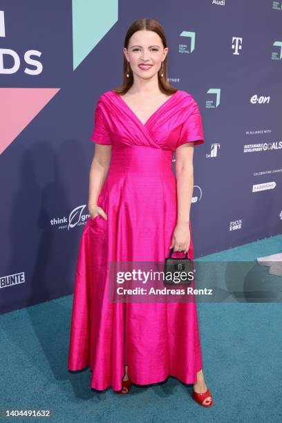 Jennifer Ulrich attends the Green Awards during day 1 of the Greentech Festival on June 22, 2022 in Berlin, Germany. The Greentech Festival is the...