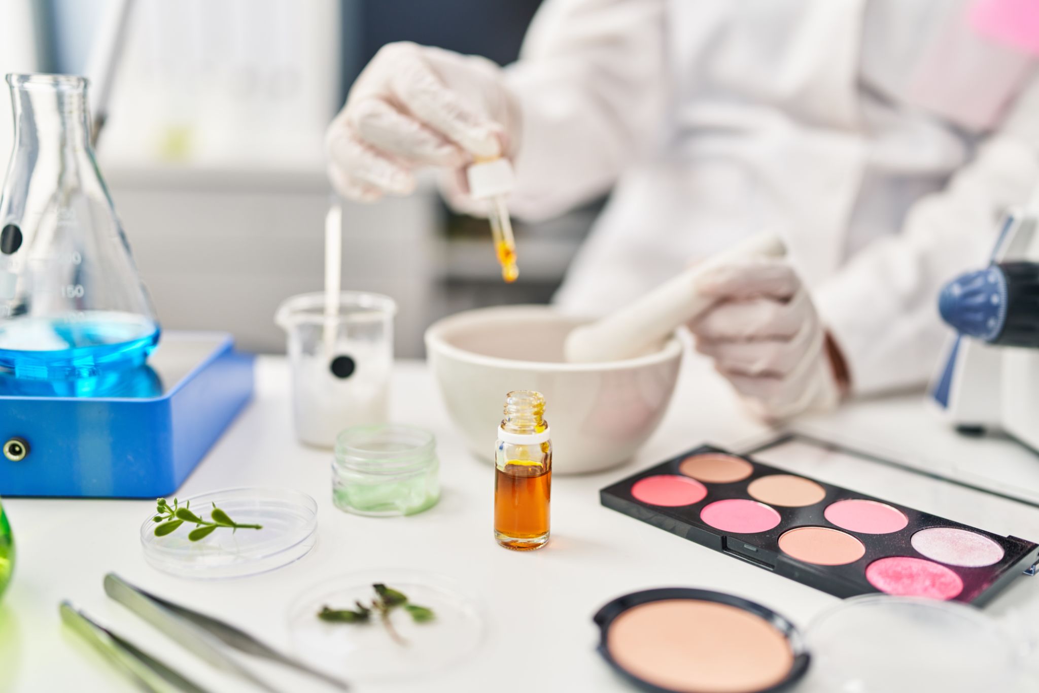 cosmetics lab