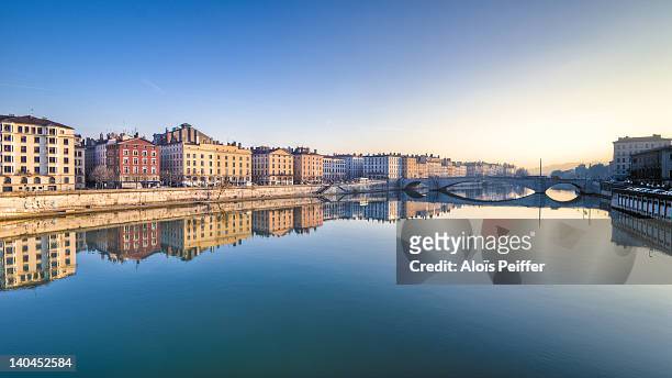 saône river - rhone stock pictures, royalty-free photos & images
