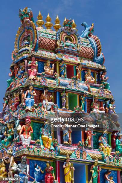 The Sri Mariamman Temple is Singapore's oldest Hindu temple. It is an agamic temple, built in the Dravidian style. Located in the downtown Chinatown...