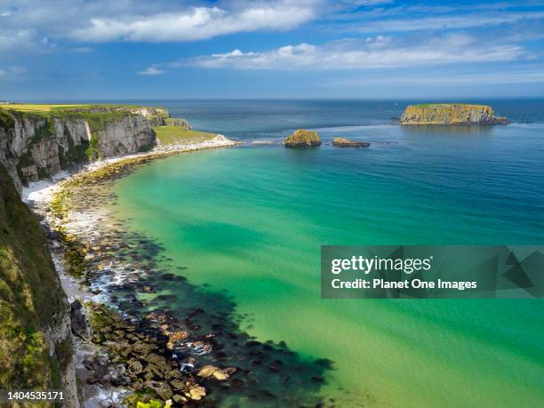 The beautiful coastline of County Antrim in Northern Ireland 3.