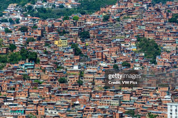 Petare neighborhood in Caracas, is one of the largest and most dangerous in Latin America. Capital of the municipality of Sucre in the state of...