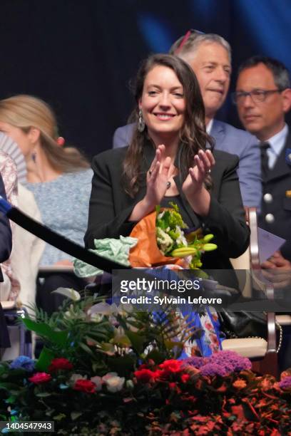 Princess Alexandra of Luxembourg celebrates National Day on June 22, 2022 in Esch-sur-Alzette, Luxembourg.