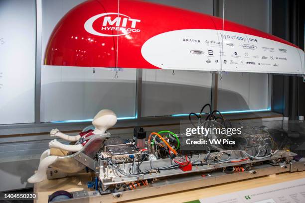 Inside MIT Museum Building at 265 Massachusetts Avenue Cambridge, Boston Massachusetts. USA Located at the Massachusetts Institute of Technology in...