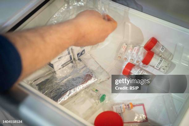 The center is equipped with crisis cells to treat a large number of injured people.