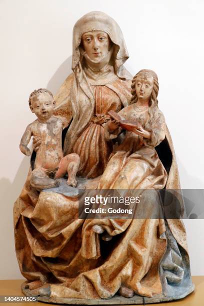 The National Gallery. The Virgin and Child with St Anne. 1490. Ljubljana. Slovenia.