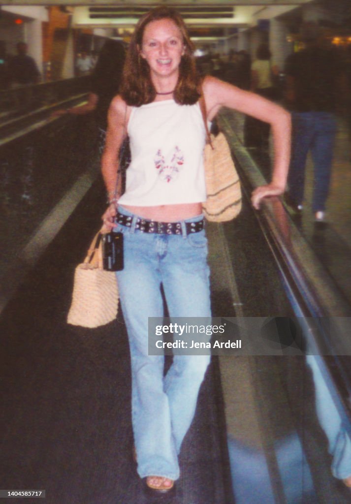 Y2k Fashion, 2000s Style Vintage Teen Fashion: Flared Jeans and Crop Top