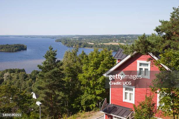 View of The Lake Pyhajarvi. Tampere. Finland. Europe View of Lake Pyhajarvi. Tampere. Finland. Europe.