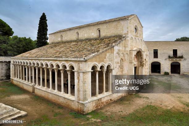 Lecce, Casalabate township of Abbey of Santa Maria di Cerrate, the church.