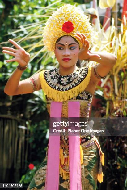 Beautiful Barong dancer in Bali, Indonesia 2.