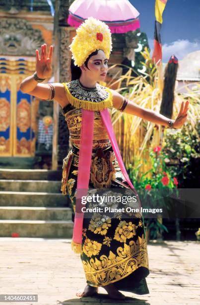 Beautiful Barong dancer in Bali, Indonesia 3.