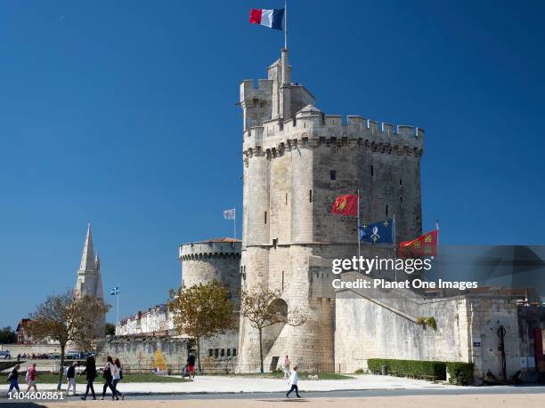 Medieval Harbour Towers and fortifications in La Rochelle, France 4.