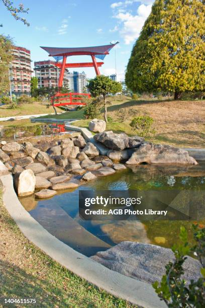 Espaço Engenheiro Riugi Kojima, Area Engineer Riugi Kojima plaza commemorating centennial Japanese immigration, Interior, Sao José dos Campos, Sao...