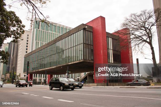 Art Museum of Sao Paulo, MASP, Avenida Paulista, Sao Paulo, Brazil.