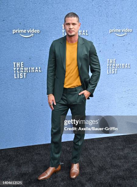 Pardo attends the "The Terminal List" Los Angeles Premiere at DGA Theater Complex on June 22, 2022 in Los Angeles, California.