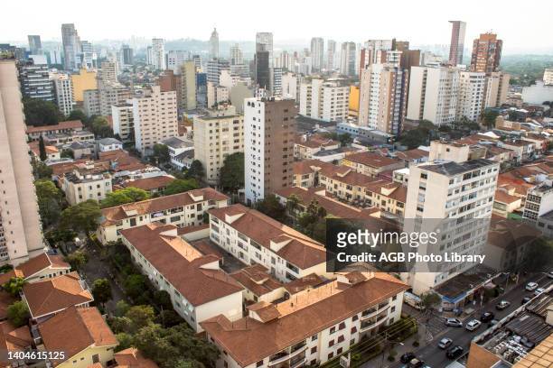 SaO PAULO, SP, BRASIL, . VILA MADALENA. Vista aérea do bairro da Vila Madalena na zona oeste de Sao Paulo, SP. – FOTO: ALF RIBEIRO aerial view, Vila...