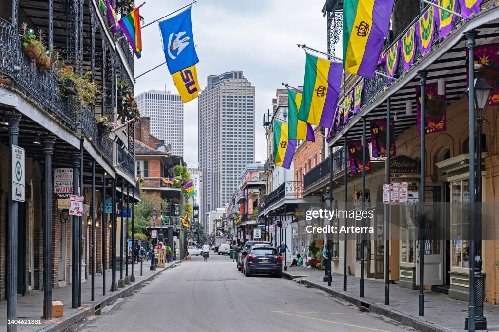 Restaurants and hotels in Royal street