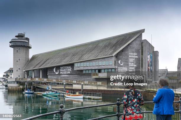 The award winning National Maritime Museum in Falmouth in Cornwall.