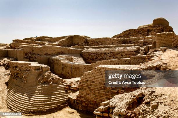 mohenjo daro,  sindh, pakistan - indus valley stock pictures, royalty-free photos & images