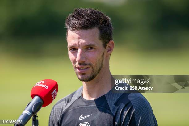 Nick Viergever of FC Utrecht during the first training of FC Utrecht of season 2022-2023 at FC Utrecht Topsportcentrum on June 23, 2022 in Utrecht,...