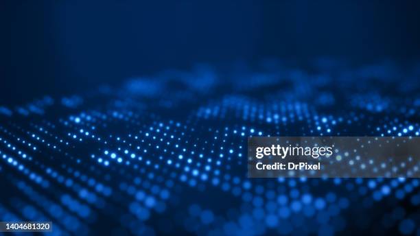 abstract technology digital background - blue background photos et images de collection