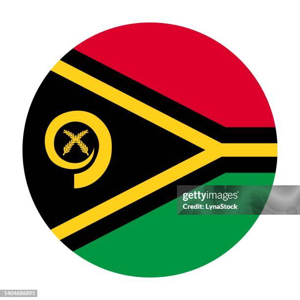 national flag of vanuatu - vanuatu stock illustrations