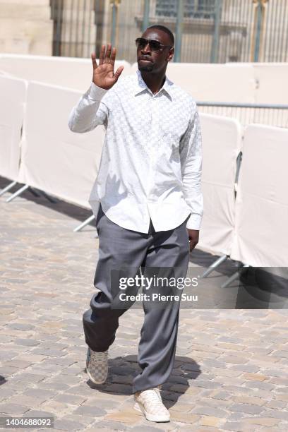 Omar Sy attends the Louis Vuitton Menswear Spring Summer 2023 show as part of Paris Fashion Week on June 23, 2022 in Paris, France.