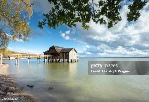 bayern - ammersee - ammersee stock pictures, royalty-free photos & images