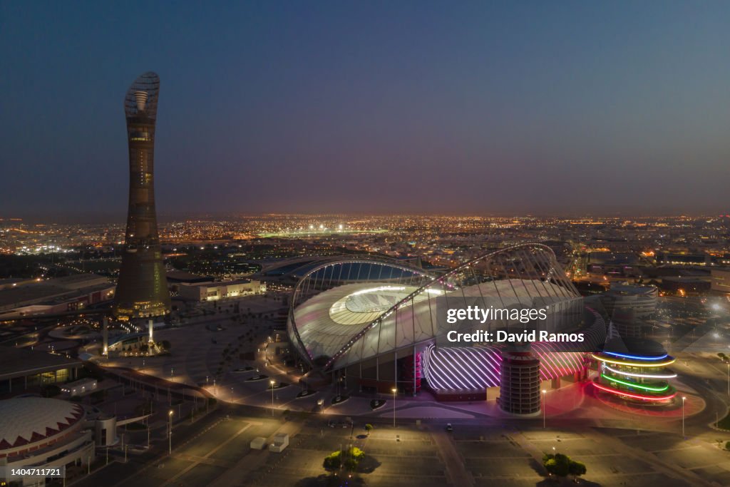 Aerial Views Of FIFA World Cup Qatar 2022 Venues